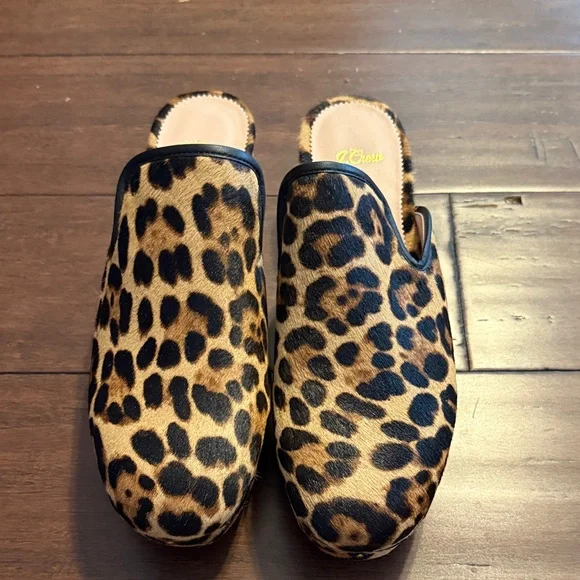 J. Crew Leopard Print Mules - Picture 2 of 4